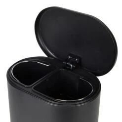 Elements 6L Matte Black Recycling Pedal Bin 12 Elements 6L Matte Black Recycling Pedal Bin -Elements 1000181260 alt04