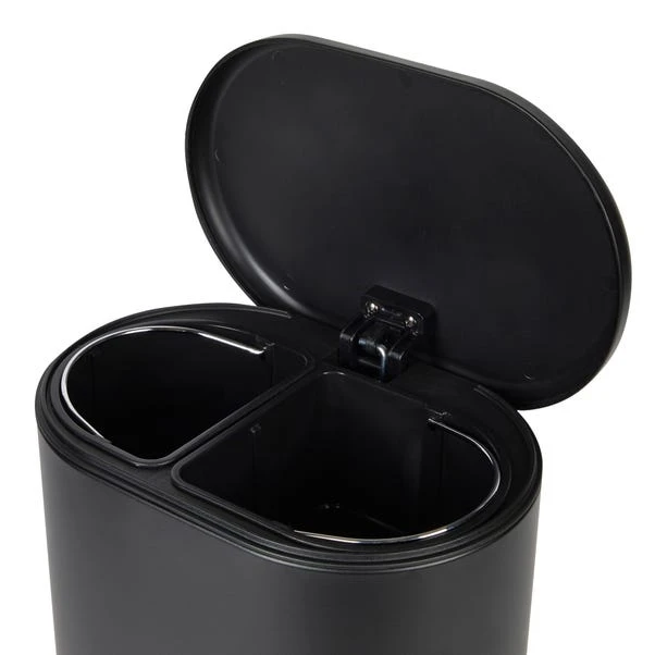 Elements 6L Matte Black Recycling Pedal Bin 7 Elements 6L Matte Black Recycling Pedal Bin - Image 5