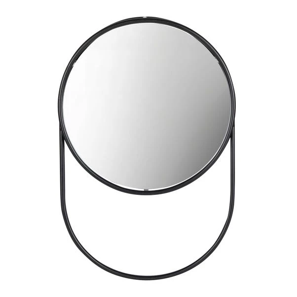 Elements Matte Black Wall Mirror With Storage 7 Elements Matte Black Wall Mirror With Storage - Image 5