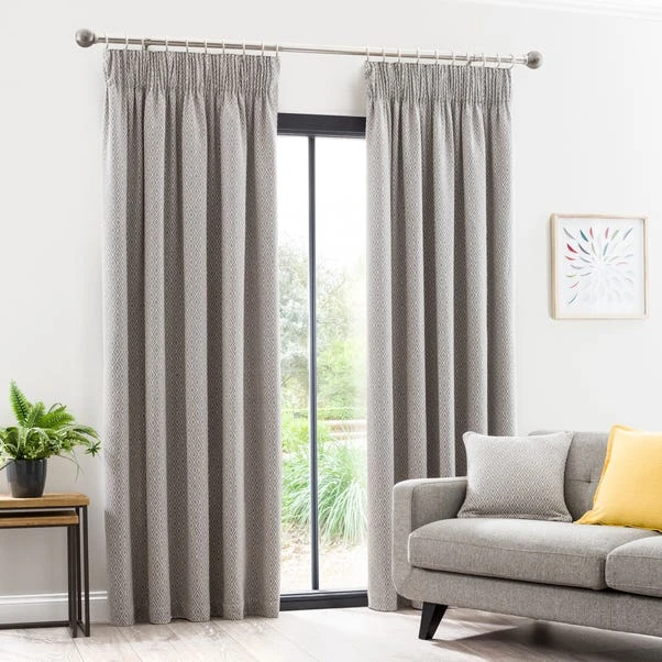 Elements Oslo Pencil Pleat Curtains 8 Elements Oslo Pencil Pleat Curtains - Image 6