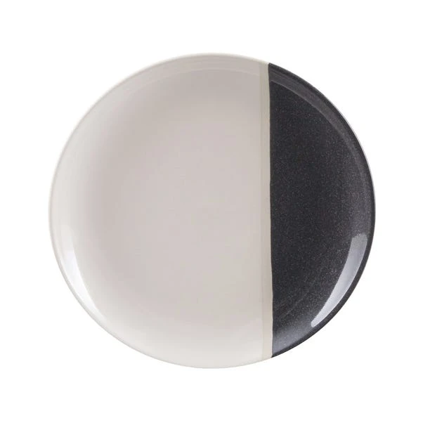 Elements Dipped Charcoal Stoneware Side Plate 3 Elements Dipped Charcoal Stoneware Side Plate