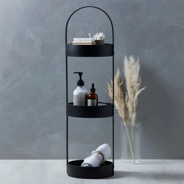 Elements Matt Black 3 Tier Caddy 3 Elements Matt Black 3 Tier Caddy