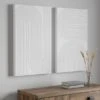 2 Elements Raised White Pattern Canvas 1 2 Elements Raised White Pattern Canvas -Elements 30713351