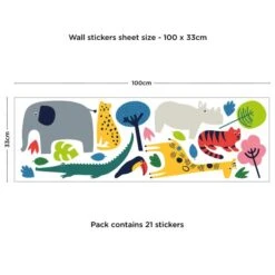 Elements Jungle Wall Stickers 9 Elements Jungle Wall Stickers -Elements 30724051 alt09
