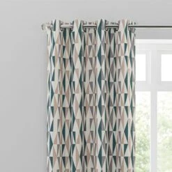 Elements Triangles Eyelet Curtains -Elements 30733758