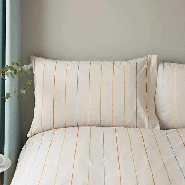 Elements Kolla Blue Duvet Cover And Pillowcase Set 11 Elements Kolla Blue Duvet Cover And Pillowcase Set - Image 9