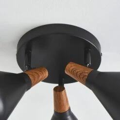 Elements Wolston 3 Light Semi Flush Spotlight 31 Elements Wolston 3 Light Semi Flush Spotlight -Elements 30766161 alt03