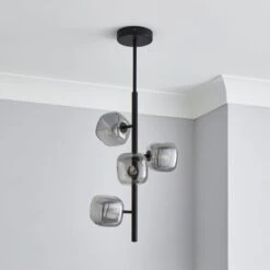 Elements Tollose 4 Light Semi Flush Ceiling Light 10 Elements Tollose 4 Light Semi Flush Ceiling Light -Elements 30768646 alt01