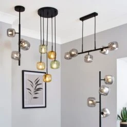 Elements Tollose 4 Light Semi Flush Ceiling Light 15 Elements Tollose 4 Light Semi Flush Ceiling Light -Elements 30768646 alt09