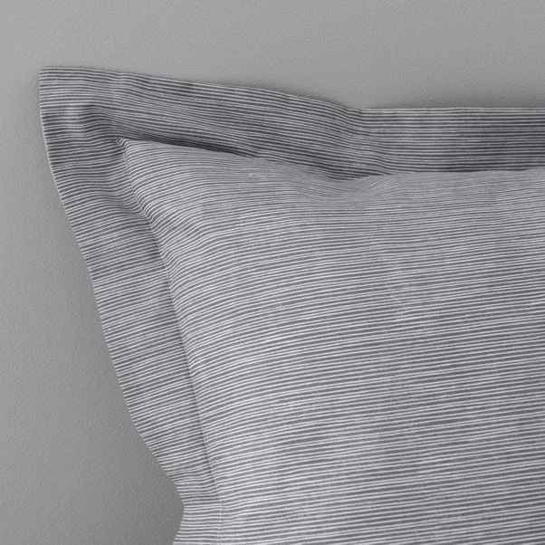 Elements Iver Geo Natural Oxford Pillowcase 4 Elements Iver Geo Natural Oxford Pillowcase - Image 2