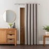 Elements Oslo Thermal Eyelet Door Curtain -Elements 30782293
