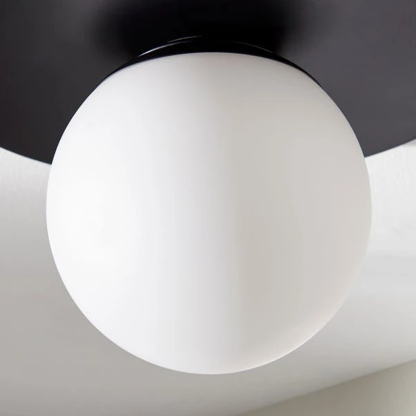 Elements Tela Bathroom Flush Ceiling Light 11 Elements Tela Bathroom Flush Ceiling Light - Image 9