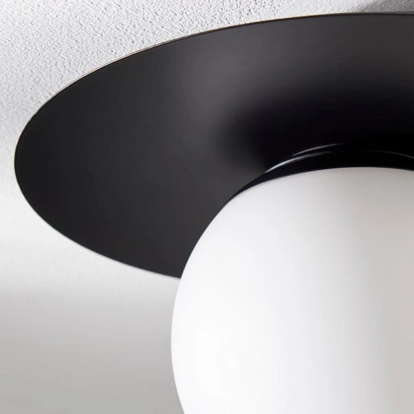 Elements Tela Bathroom Flush Ceiling Light 12 Elements Tela Bathroom Flush Ceiling Light - Image 10