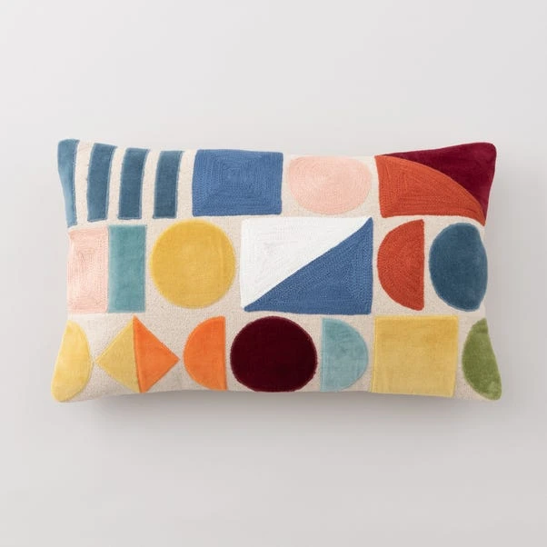 Elements Circuit Embroidered Cushion 4 Elements Circuit Embroidered Cushion - Image 2