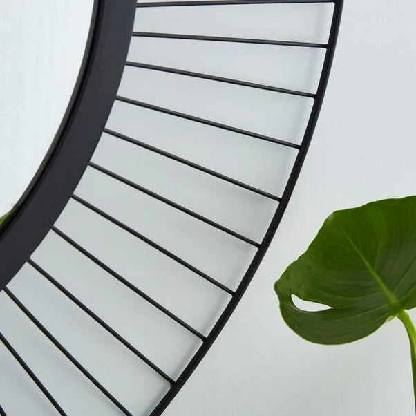 Elements Wire Round Indoor Outdoor Wall Mirror 6 Elements Wire Round Indoor Outdoor Wall Mirror - Image 4