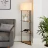Elements Element Sunds Corner Shelved Floor Lamp Light Wood 1 Elements Element Sunds Corner Shelved Floor Lamp Light Wood -Elements 30802425