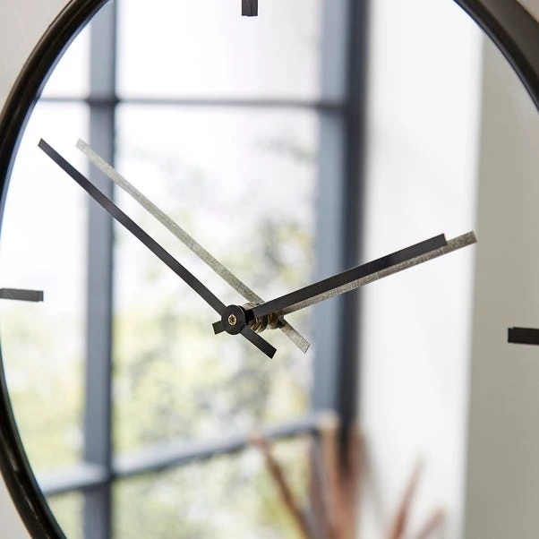 Elements Abstract Mirrored Wall Art Clock 3 Elements Abstract Mirrored Wall Art Clock - Image 2