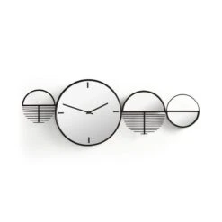 Elements Abstract Mirrored Wall Art Clock 6 Elements Abstract Mirrored Wall Art Clock -Elements 30828510 alt02