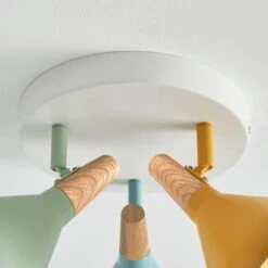 Elements Wolston 3 Light Semi Flush Spotlight 25 Elements Wolston 3 Light Semi Flush Spotlight -Elements 30856961 alt03