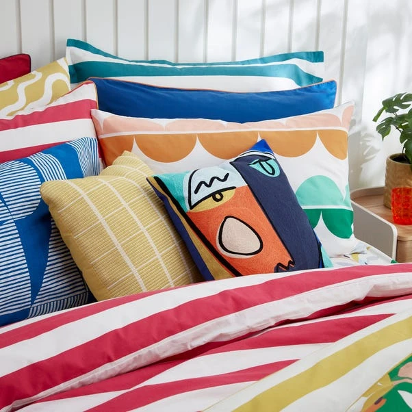 Elements Crewel Work Face Cushion 9 Elements Crewel Work Face Cushion - Image 7