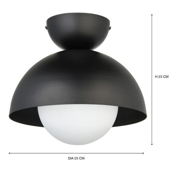Elements Lunebar Flush Ceiling Light 19 Elements Lunebar Flush Ceiling Light - Image 17