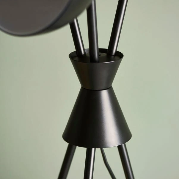 Elements Levi Tripod 3 Light Metal Floor Lamp 5 Elements Levi Tripod 3 Light Metal Floor Lamp - Image 3
