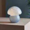 Elements Small Glass Mushroom Table Lamp 2 Elements Small Glass Mushroom Table Lamp -Elements 30869726