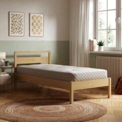 Scandi Mid Century Elements Eira Bed 37 Scandi Mid Century Elements Eira Bed -Elements 30878682 alt01