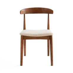 Elements Alva Dining Chair, Warm Sand Boucle -Elements 30888644 alt05