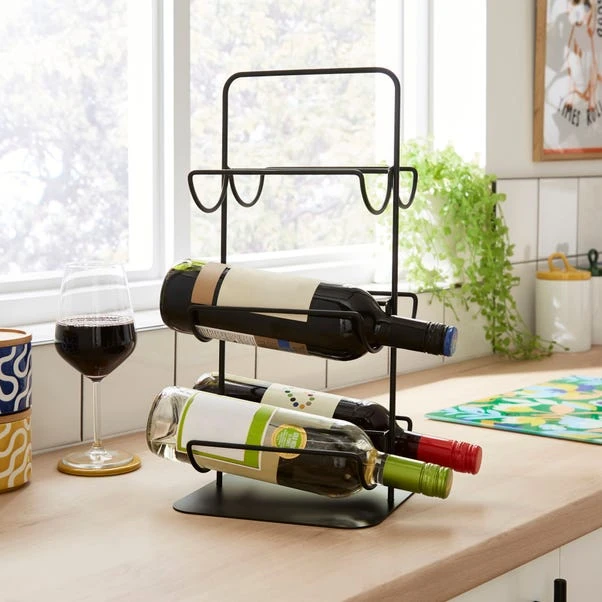 Elements Metal Wine Rack 3 Elements Metal Wine Rack