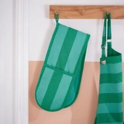 Elements Sutton Stripe Double Oven Glove