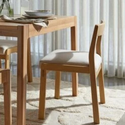 Elements Holmes 6 Seater Rectangular Dining Table, Modern Oak 14 Elements Holmes 6 Seater Rectangular Dining Table, Modern Oak -Elements 30893316 alt03