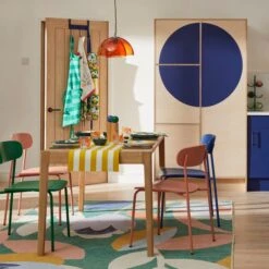 Elements Holmes 6 Seater Rectangular Dining Table, Modern Oak 15 Elements Holmes 6 Seater Rectangular Dining Table, Modern Oak -Elements 30893316 alt04