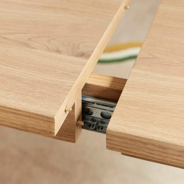 Elements Holmes 6-8 Seater Extendable Dining Table, Modern Oak 7 Elements Holmes 6-8 Seater Extendable Dining Table, Modern Oak - Image 5