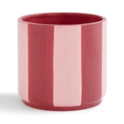 Elements Striped Ceramic Plant Pot 18 Elements Striped Ceramic Plant Pot -Elements 30893707 alt02