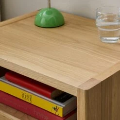 Elements Holmes Compact Bedside Table, Oak 12 Elements Holmes Compact Bedside Table, Oak -Elements 30893708 alt03