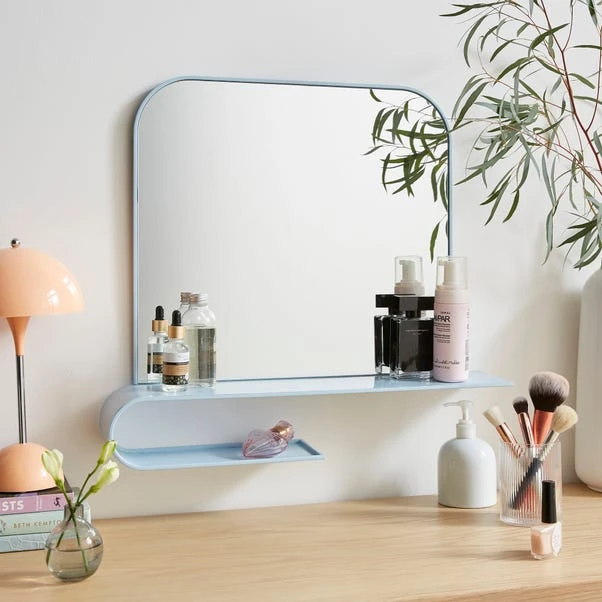 Elements Squoval Wall Mirror With Curling Shelf 12 Elements Squoval Wall Mirror With Curling Shelf - Image 10