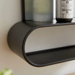 Elements Squoval Wall Mirror With Curling Shelf 24 Elements Squoval Wall Mirror With Curling Shelf -Elements 30893751 alt01