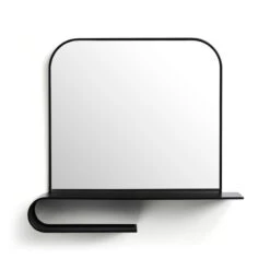 Elements Squoval Wall Mirror With Curling Shelf 25 Elements Squoval Wall Mirror With Curling Shelf -Elements 30893751 alt02