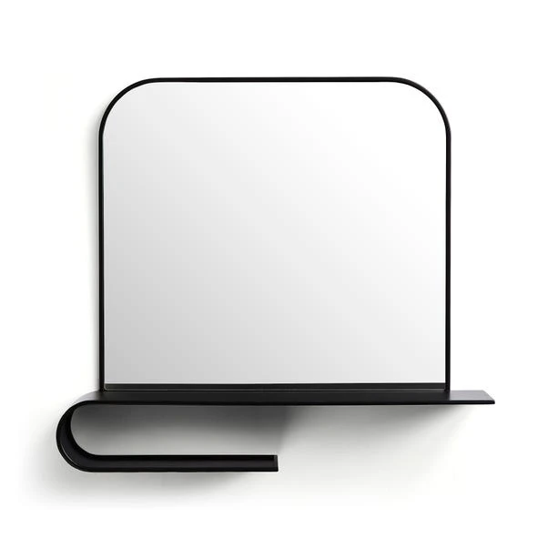 Elements Squoval Wall Mirror With Curling Shelf 11 Elements Squoval Wall Mirror With Curling Shelf - Image 9