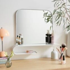 Elements Squoval Wall Mirror With Curling Shelf 20 Elements Squoval Wall Mirror With Curling Shelf -Elements 30893752