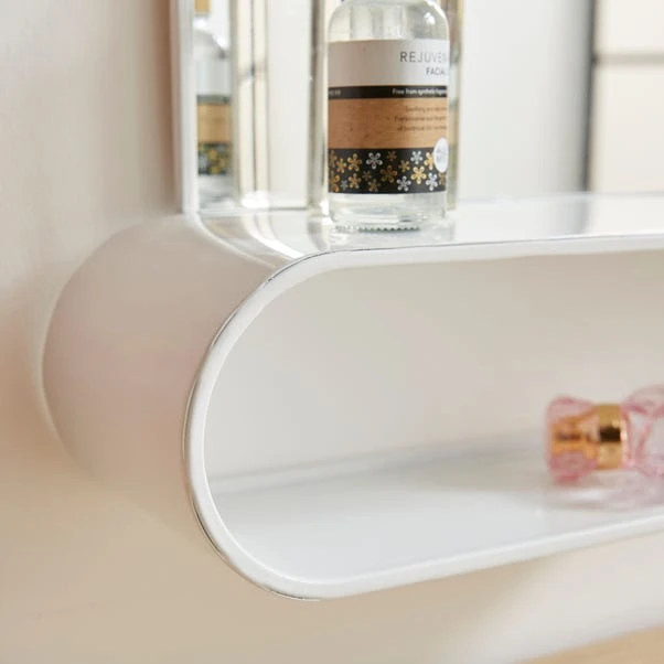 Elements Squoval Wall Mirror With Curling Shelf 7 Elements Squoval Wall Mirror With Curling Shelf - Image 5