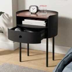 Elements Griffin Compact Bedside Table 37 Elements Griffin Compact Bedside Table -Elements 30894111 alt01