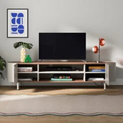 Elements Griffin Extra Wide TV Unit For TVs Up To 80" 23 Elements Griffin Extra Wide TV Unit For TVs Up To 80" -Elements 30894176 alt01