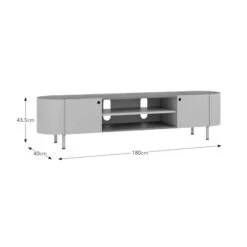 Elements Griffin Extra Wide TV Unit For TVs Up To 80" 28 Elements Griffin Extra Wide TV Unit For TVs Up To 80" -Elements 30894176 alt09
