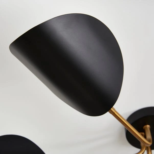 Elements Lyon 6 Light Semi Flush Ceiling Light 6 Elements Lyon 6 Light Semi Flush Ceiling Light - Image 4