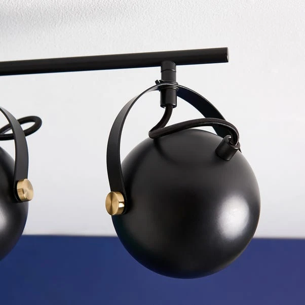 Elements Olympya 4 Light Adjustable Semi Flush Spotlight Bar 6 Elements Olympya 4 Light Adjustable Semi Flush Spotlight Bar - Image 4