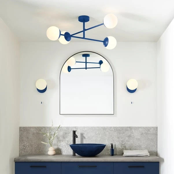 Elements Tela 4 Light Semi Flush Bathroom Ceiling Light 20 Elements Tela 4 Light Semi Flush Bathroom Ceiling Light - Image 18
