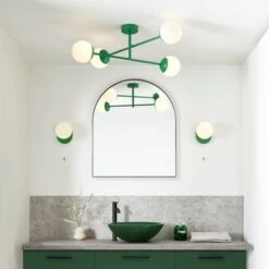 Elements Tela 4 Light Semi Flush Bathroom Ceiling Light 33 Elements Tela 4 Light Semi Flush Bathroom Ceiling Light -Elements 30894933 alt09