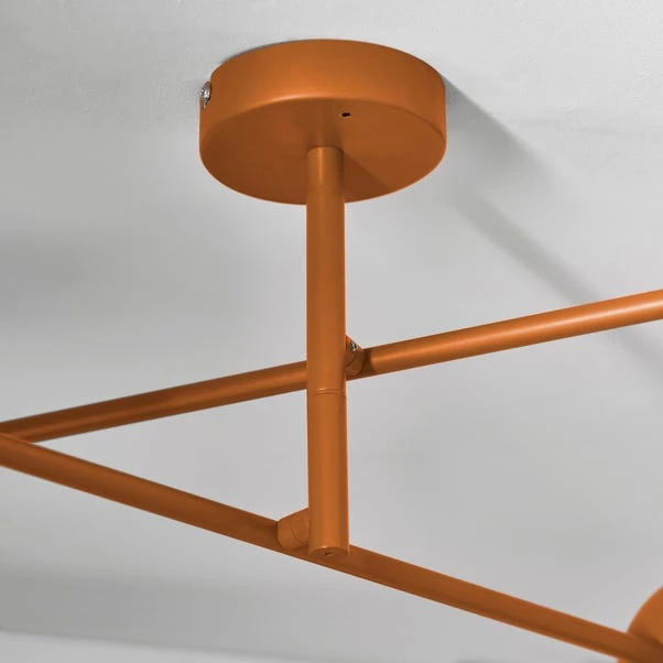 Elements Tela 4 Light Semi Flush Bathroom Ceiling Light 5 Elements Tela 4 Light Semi Flush Bathroom Ceiling Light - Image 3